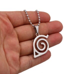 Anime Necklaces Geometric Star Akatsuki Cloud Pendant Necklace Couple For Men Women Jewelry Gift - 2