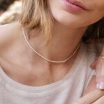 Hot Minimalist Real Pearl Necklace 2mm 3-4mm Size Freshwater Choker Simple Delicate Jewelry For Women - 3