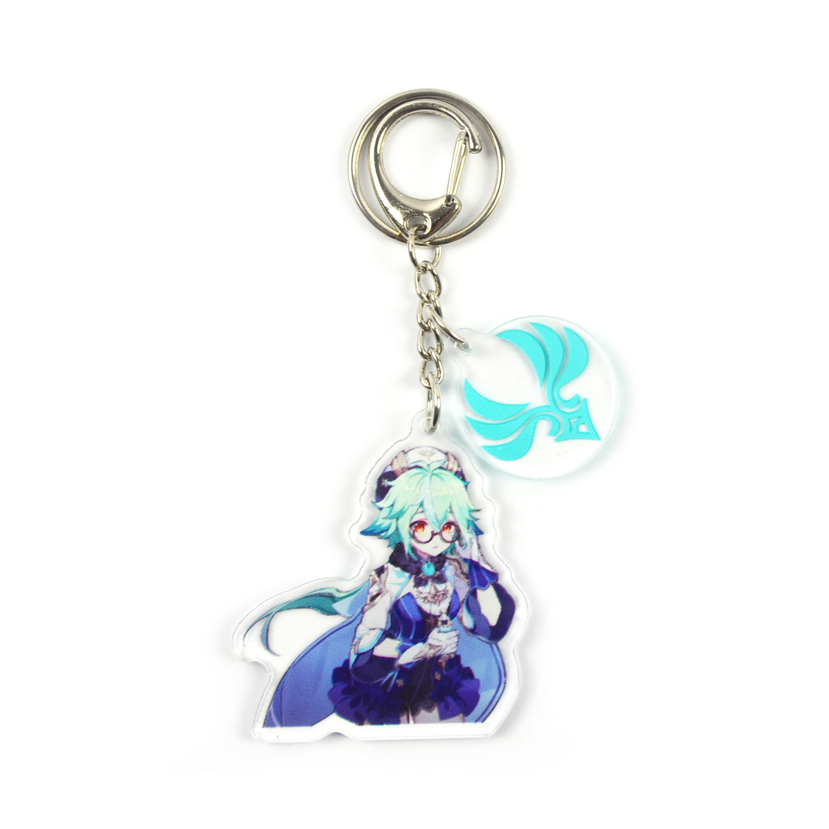 Genshin Impact Anime Game Acrylic Keychain Car Pendant Delicate Craft Key Ring Small Decorative Gift - 11