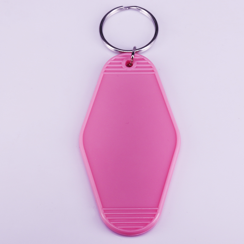 Quality Virgin Drive Pink Keychain Hotel Key Tag Perfect Friendship Gift - 2