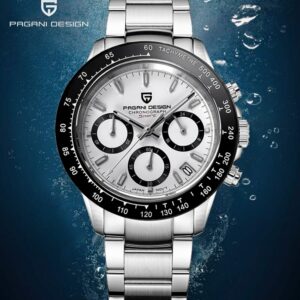 Pagani Design 2021 Men's Watches Quartz Business Watch Mens Top Brand Luxury Men Chronograph Vk63 Reloj Hombre - 2