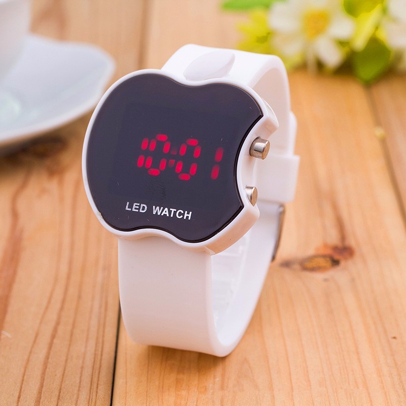 Quality Silicone Apple Led Sports Watch Multifunction Kids And Womens Fashion Dress Accessory Ideal Gift - 1