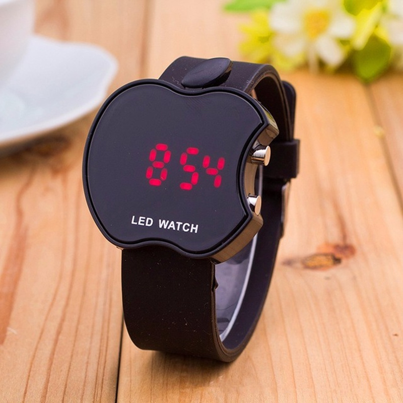 Quality Silicone Apple Led Sports Watch Multifunction Kids And Womens Fashion Dress Accessory Ideal Gift - 2