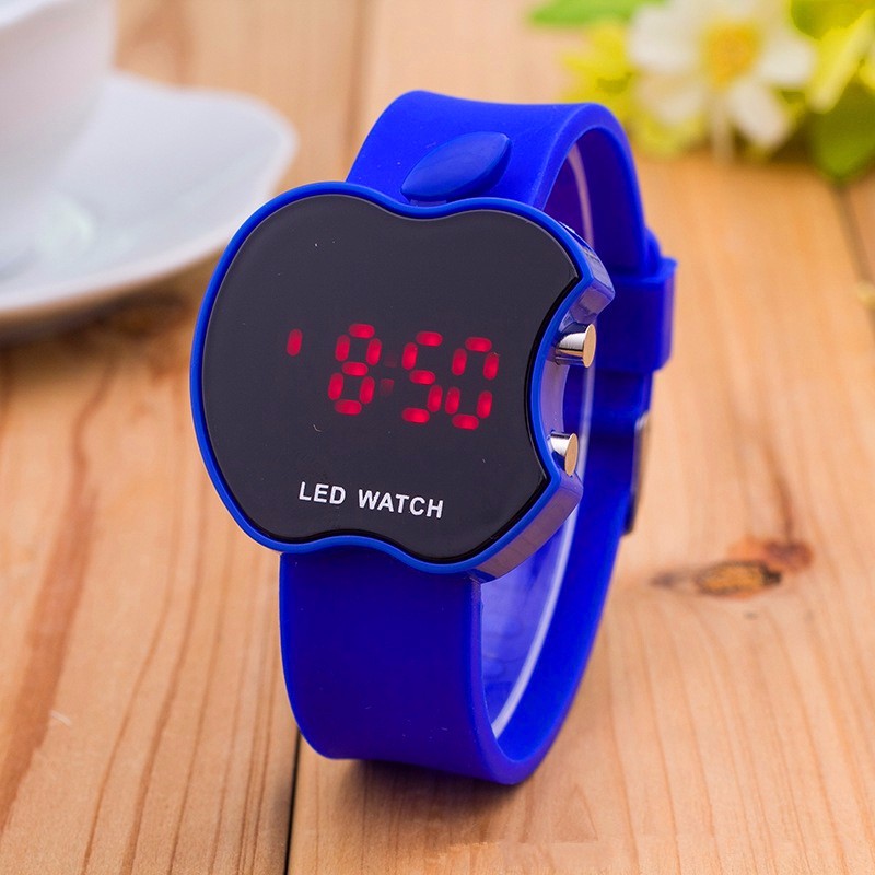 Quality Silicone Apple Led Sports Watch Multifunction Kids And Womens Fashion Dress Accessory Ideal Gift - 5