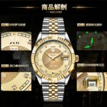 Tevise Twist Men's Watch Waterproof Fashion Automatic Mechanical - 2