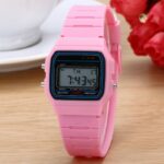 Multi-function Ultra-thin Luminous Led Kids Watches Sports Electronic Watch Children Girls Students Clock Square Child - 3