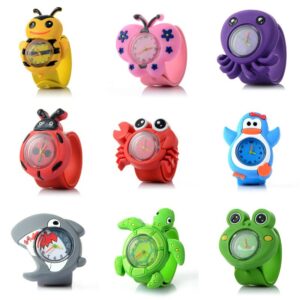 3d Cartoon Watch Animal Cute Children Clock Baby Kid Quartz Waterproof Student Wrist Watches For Girls Boys Gifts