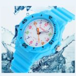 Fashion Brand Children Quartz Watch Waterproof Jelly Kids Watches For Boys Girls Students Wristwatch 7colors