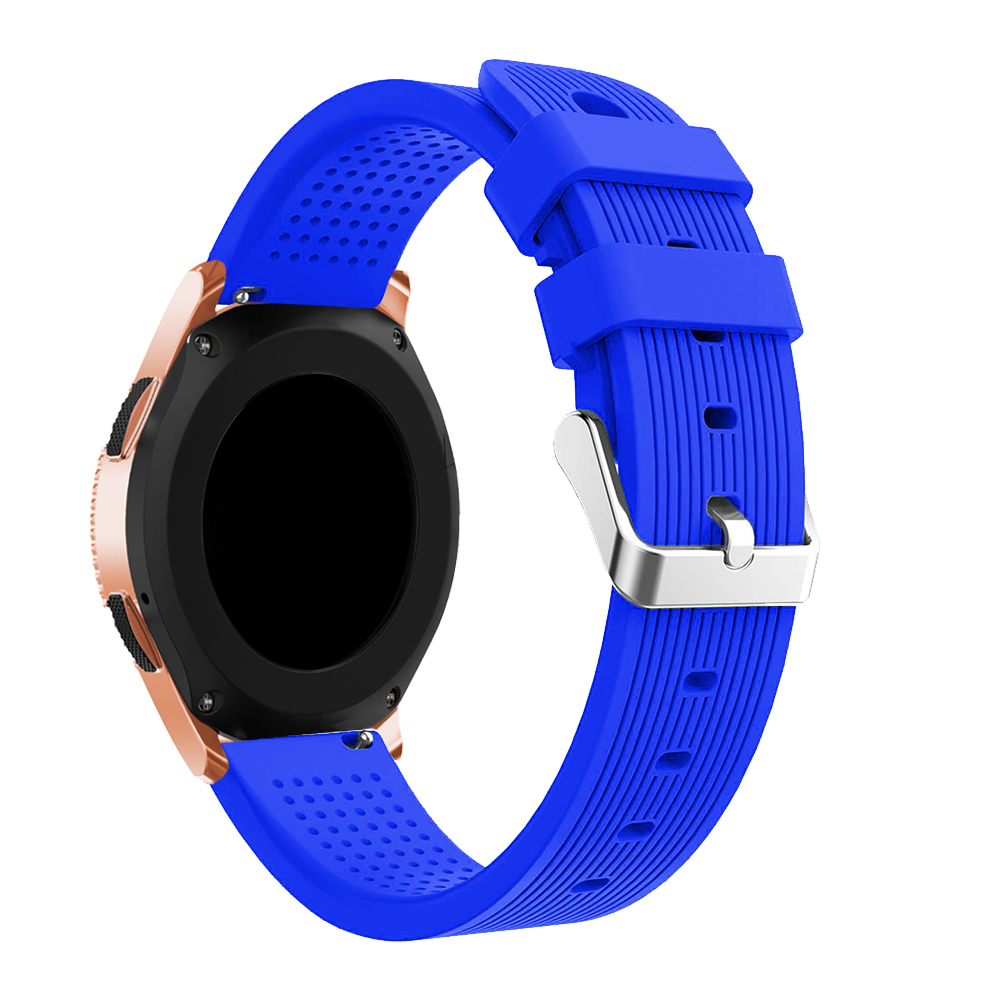 20mm Sports Silicone Band Compatible With Samsung Galaxy Watch Smr810 Gear 2 Huami Amazfit Bip Smartwatch Strap - 23