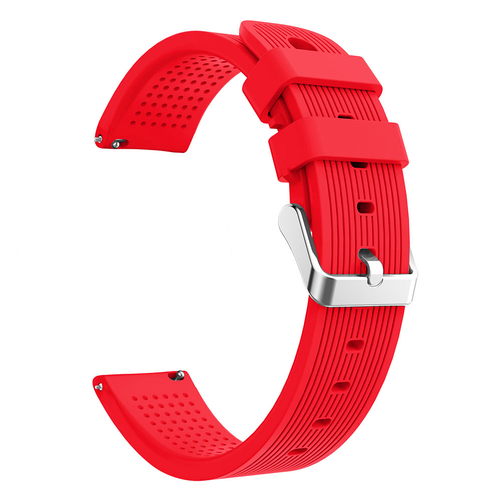 20mm Sports Silicone Band Compatible With Samsung Galaxy Watch Smr810 Gear 2 Huami Amazfit Bip Smartwatch Strap - 28