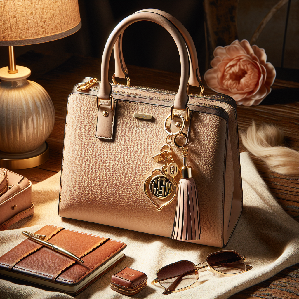 The Perfect Fashionable Handbag Accessory Keychain with Personalized Charm  