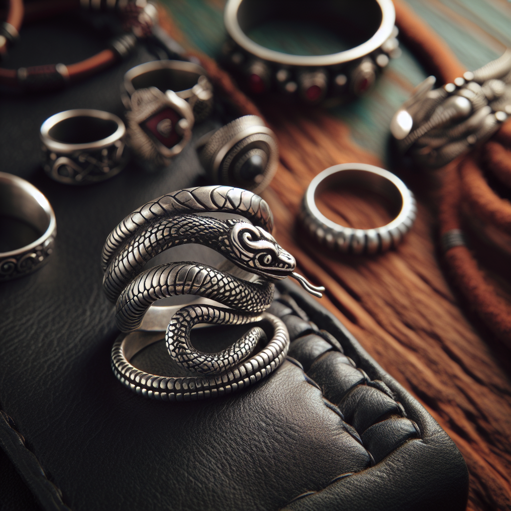 Vintage Silver Snake Ring: A Bold Statement for Individual Expression  