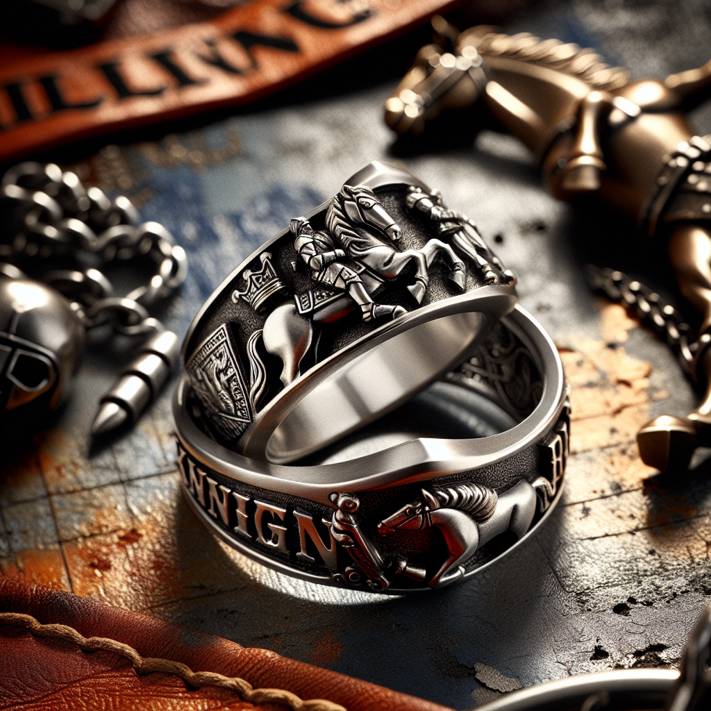 Unveiling the Artistic Flair of Unique Hip-hop Punk Style Rings for Men  