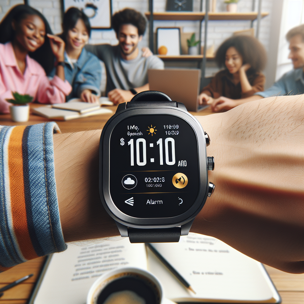 How a User-Friendly Watch with Time Announcements in Spanish Enhances Daily Life  