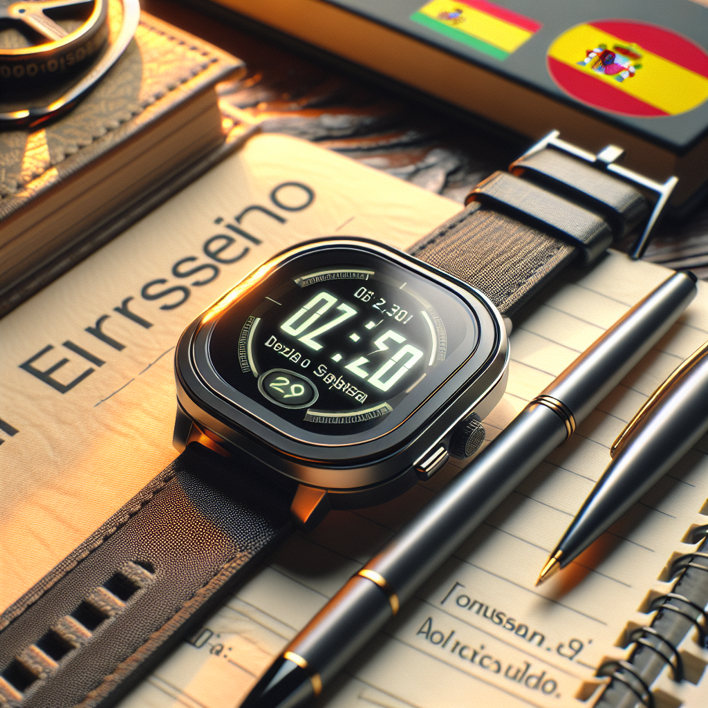 Integrating a Practical Digital Watch for Learning Spanish Time Concepts  