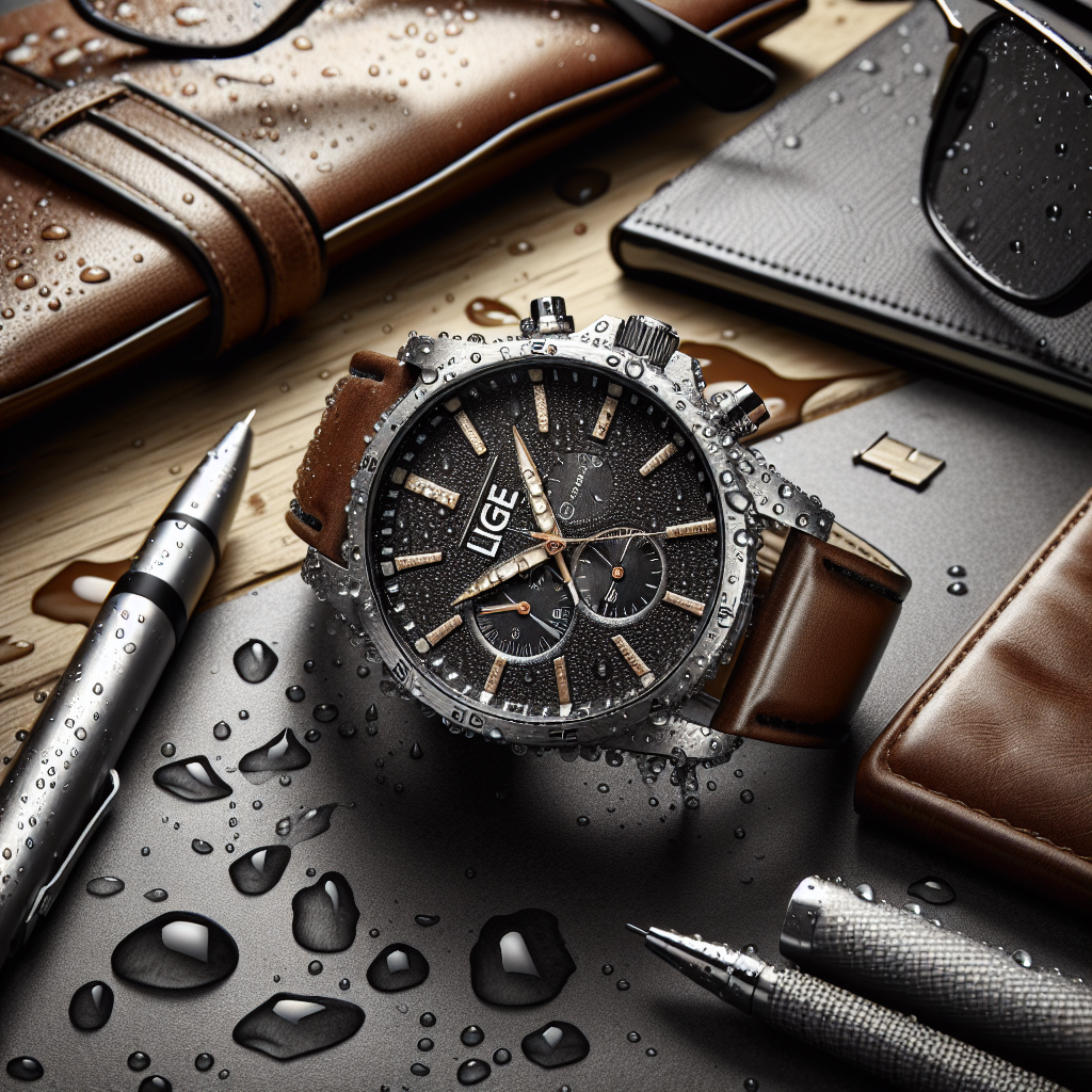 Waterproof Leather Strap Watch for Everyday Use: Combining Durability with Style  
