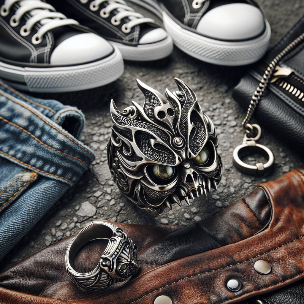 Bold Biker Jewelry That Enhances Hip Hop Style Outfits  