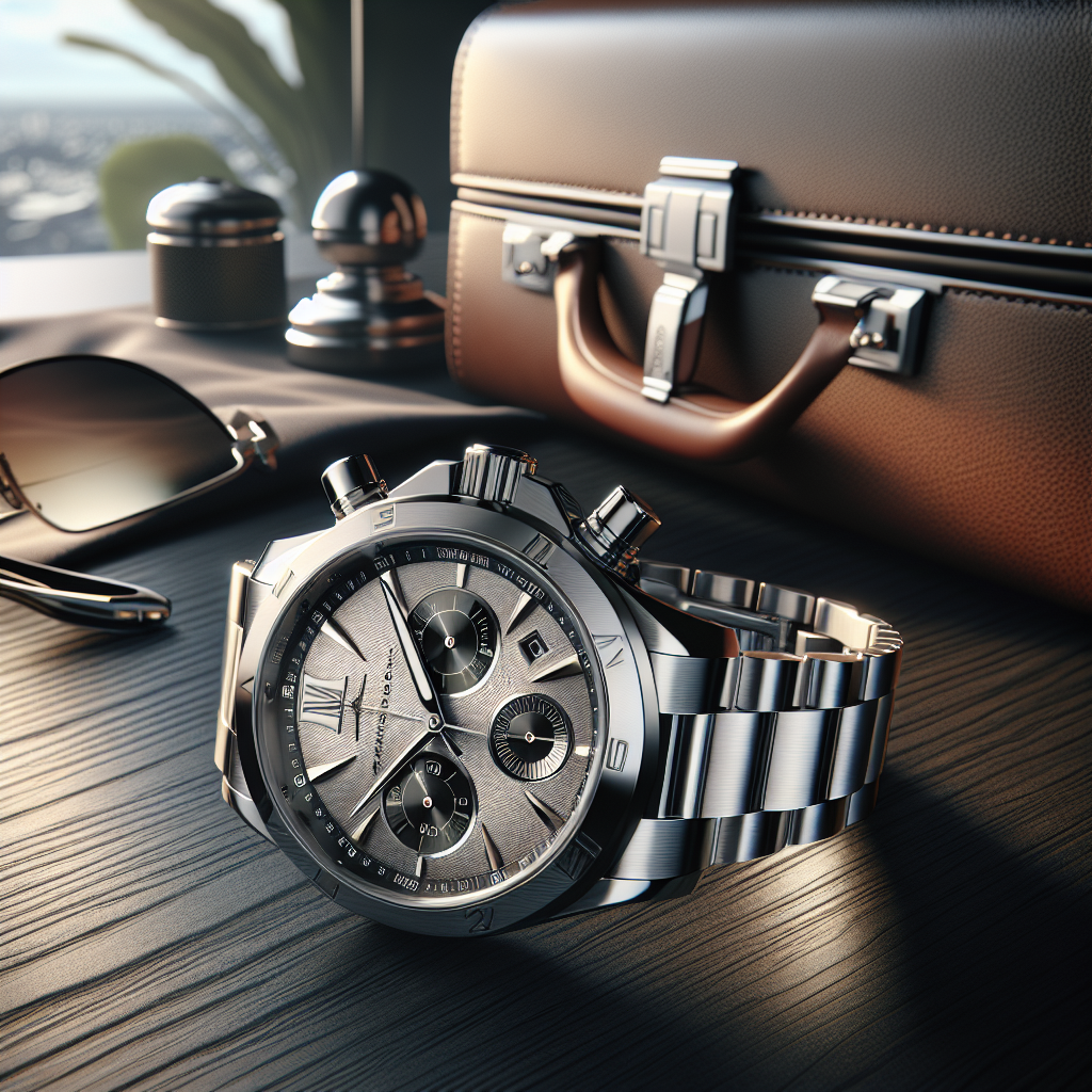 Stylish Stainless Steel Watch with Waterproof Features: Combining Elegance and Practicality  
