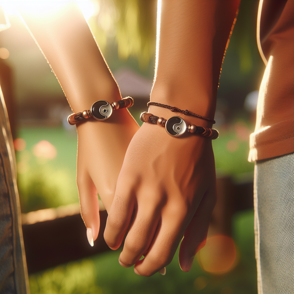 Everyday Wear Accessories for Couples: Elevating Your Style with Yin Yang Symbol Bracelets  