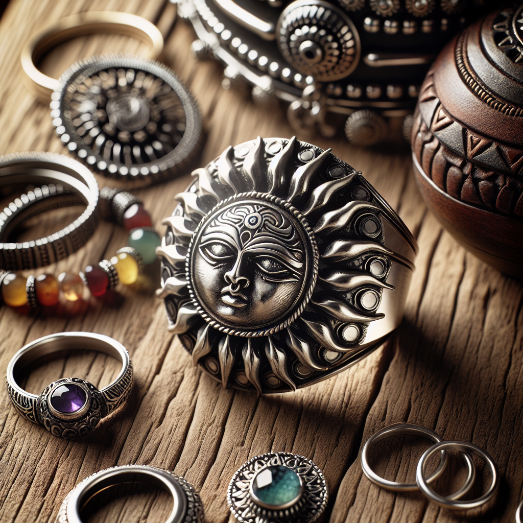 How the Artistic Fashion Statement of the Sun Face Ring Enhances Your Style  