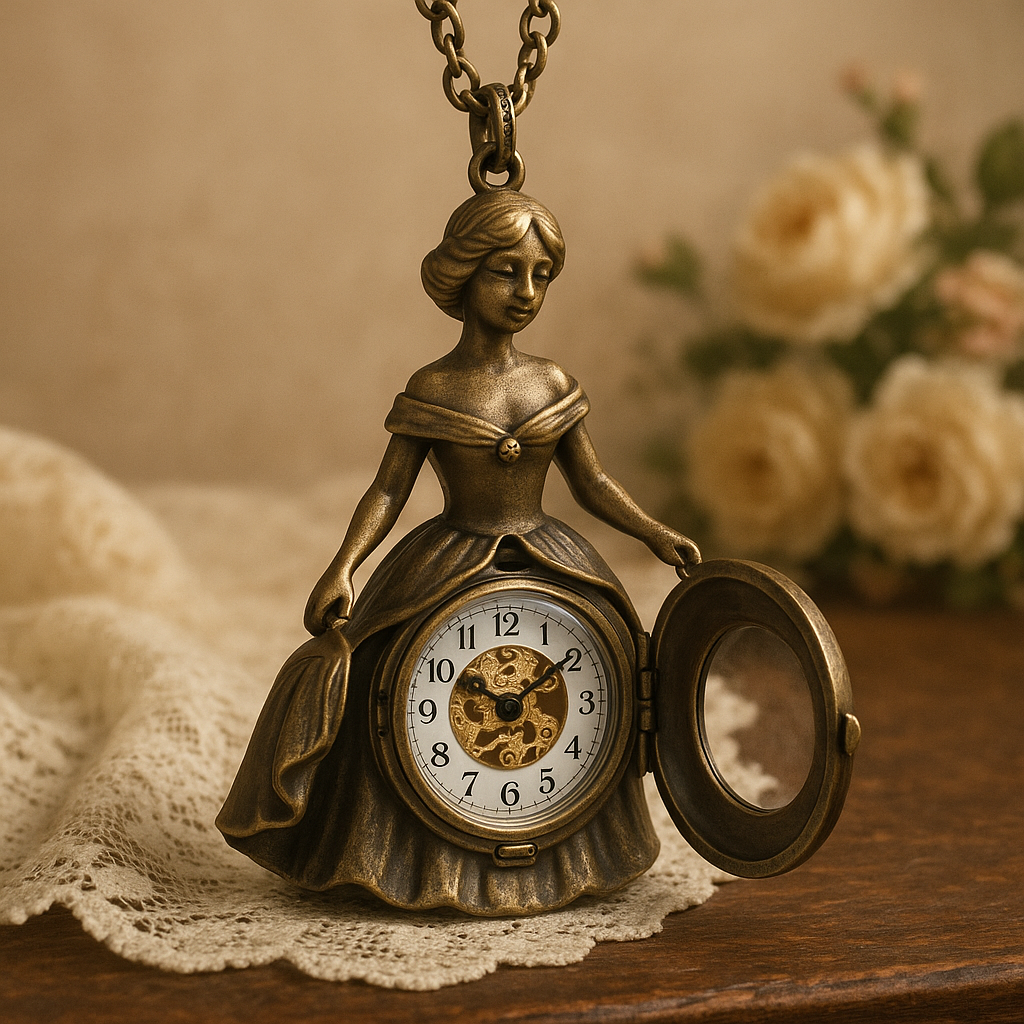 Embracing Nostalgia: The Appeal of Artistic Lady-Shaped Pocket Watch Jewelry for Collectors  