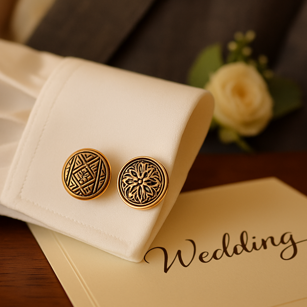 Elegant Cufflinks to Enhance Formal Suits: Making a Statement at Weddings Elegant Cufflinks to Enhance Formal Suits: Making a Statement at Weddings