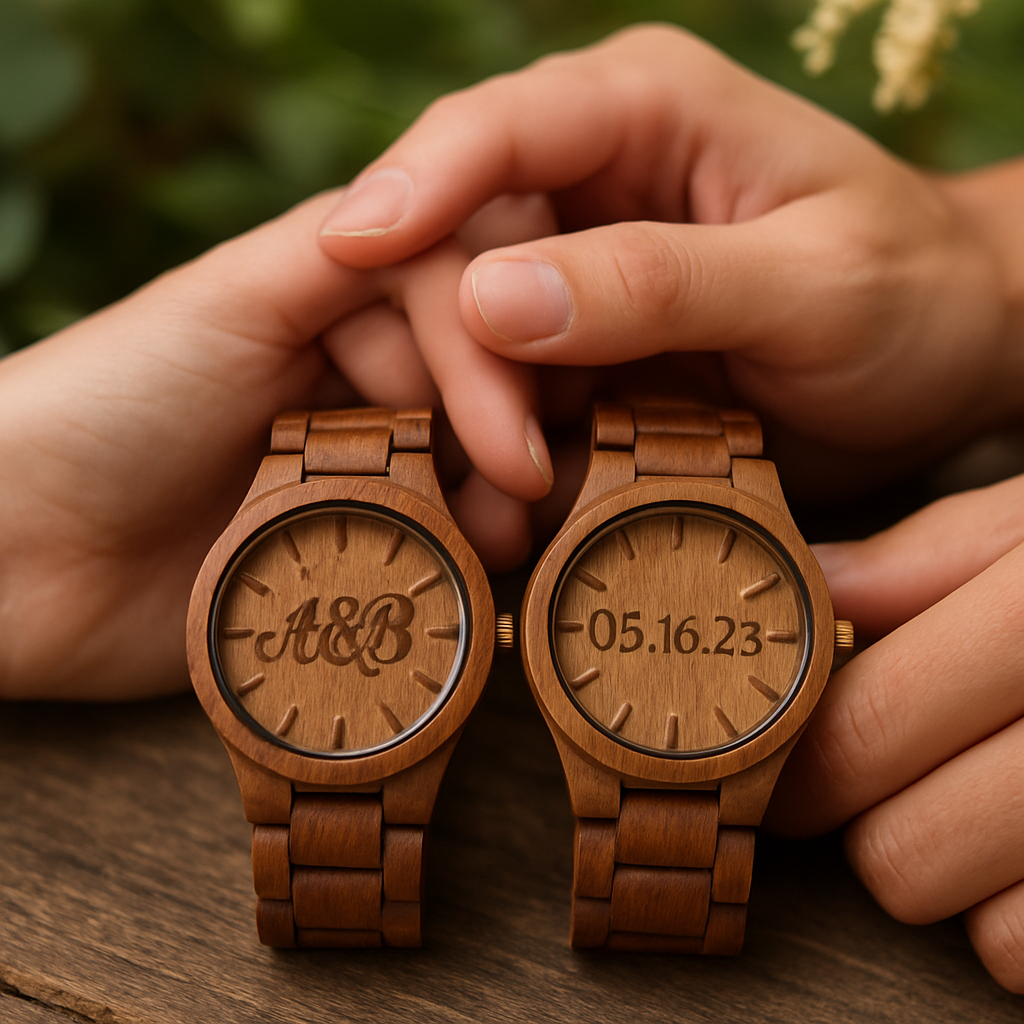 Creating Lasting Memories with Personalized Wooden Watches as Thoughtful Gifts for Couples  