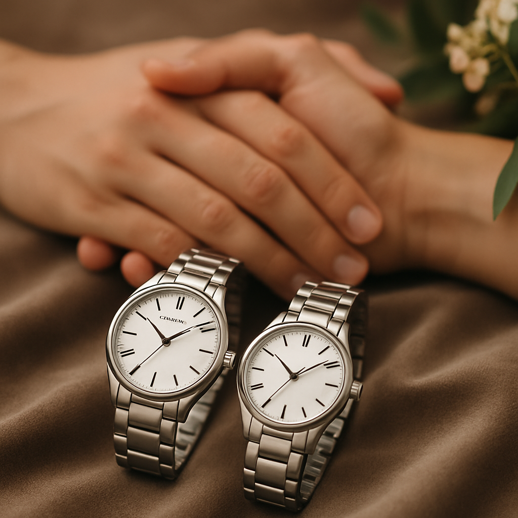 Elegant Stainless Steel Matching Watches: Timeless Designs for Modern Couples  
